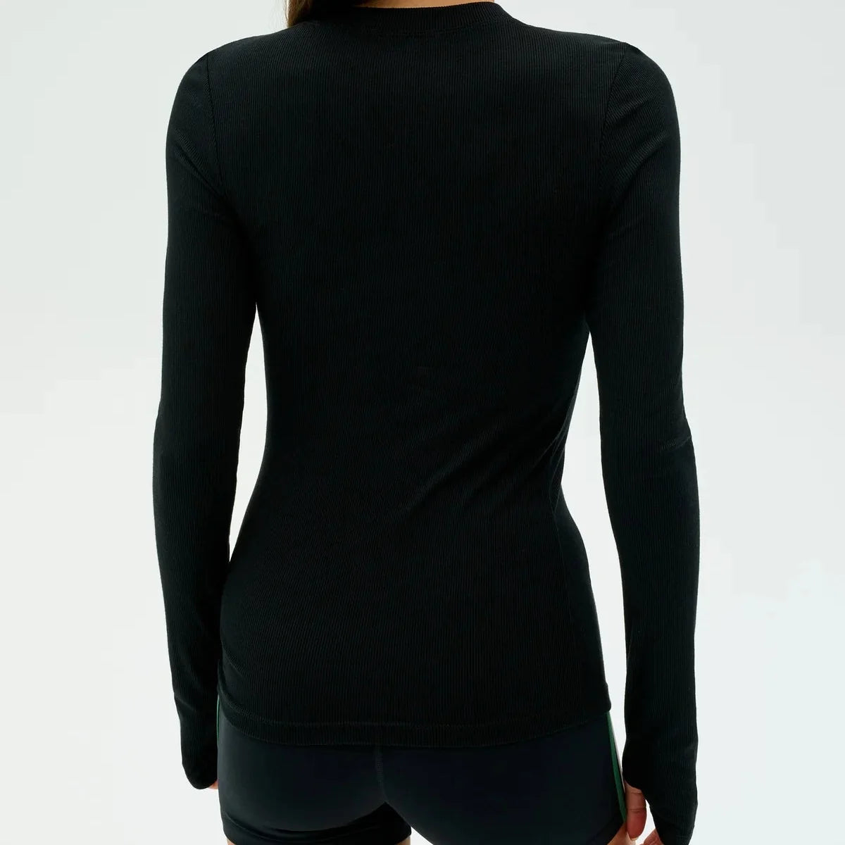 Splits59 Louise Rib Long Sleeve Black