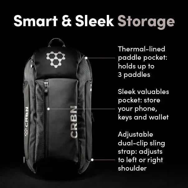 CRBN Pro Team Sling Bag - Black