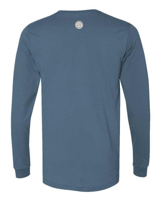 Men's Certified Organic Beach Tennis Beachy Vibes Long Sleeve