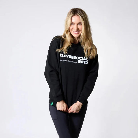 Eleven Social Club - The Inverted Club Pickleball Crewneck