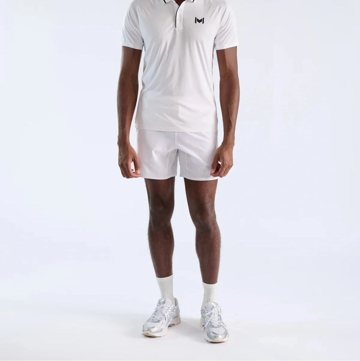 Mouratoglou Apparel - Performance Shorts - Black/Navy/White