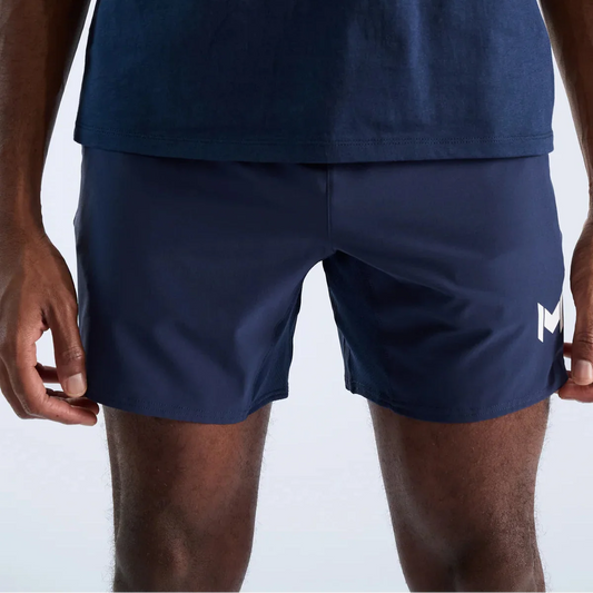 Mouratoglou Apparel - Performance Shorts - Black/Navy/White