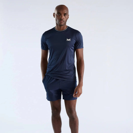 Mouratoglou Apparel - Tech T-Shirt - Black/Navy/White