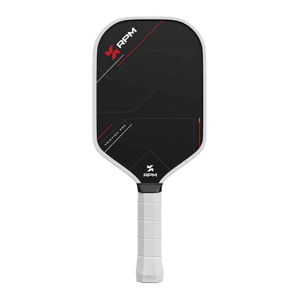 RPM Friction Pro Elongated Pickleball Paddle 16mm