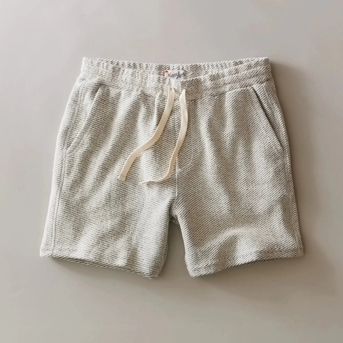 Marine Layer Men's Portola Beach Short White/Navy