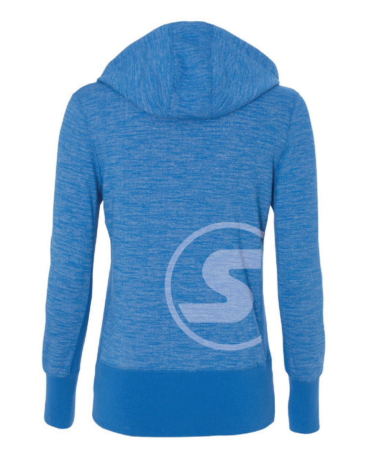 Women's South Of The Border Zip-Up Hoodie in Oceana