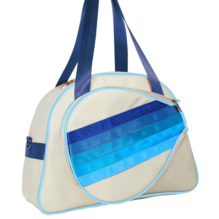 Look Great Play Great Pickleball Bag - Smiles or Blue Stripe