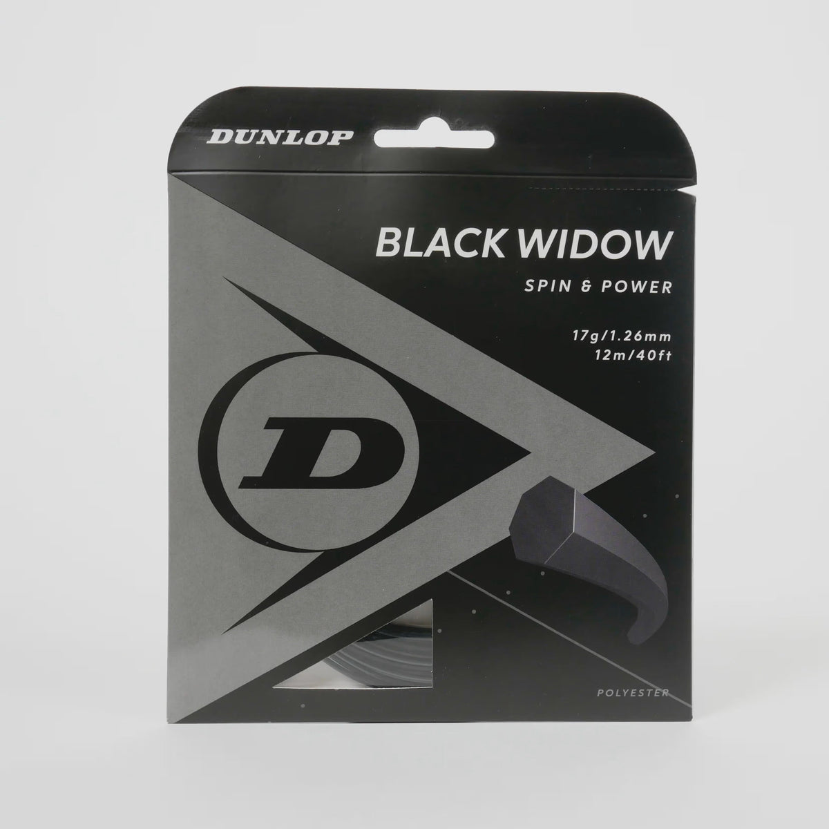 Black Widow 17G/1.26 String Black Black
