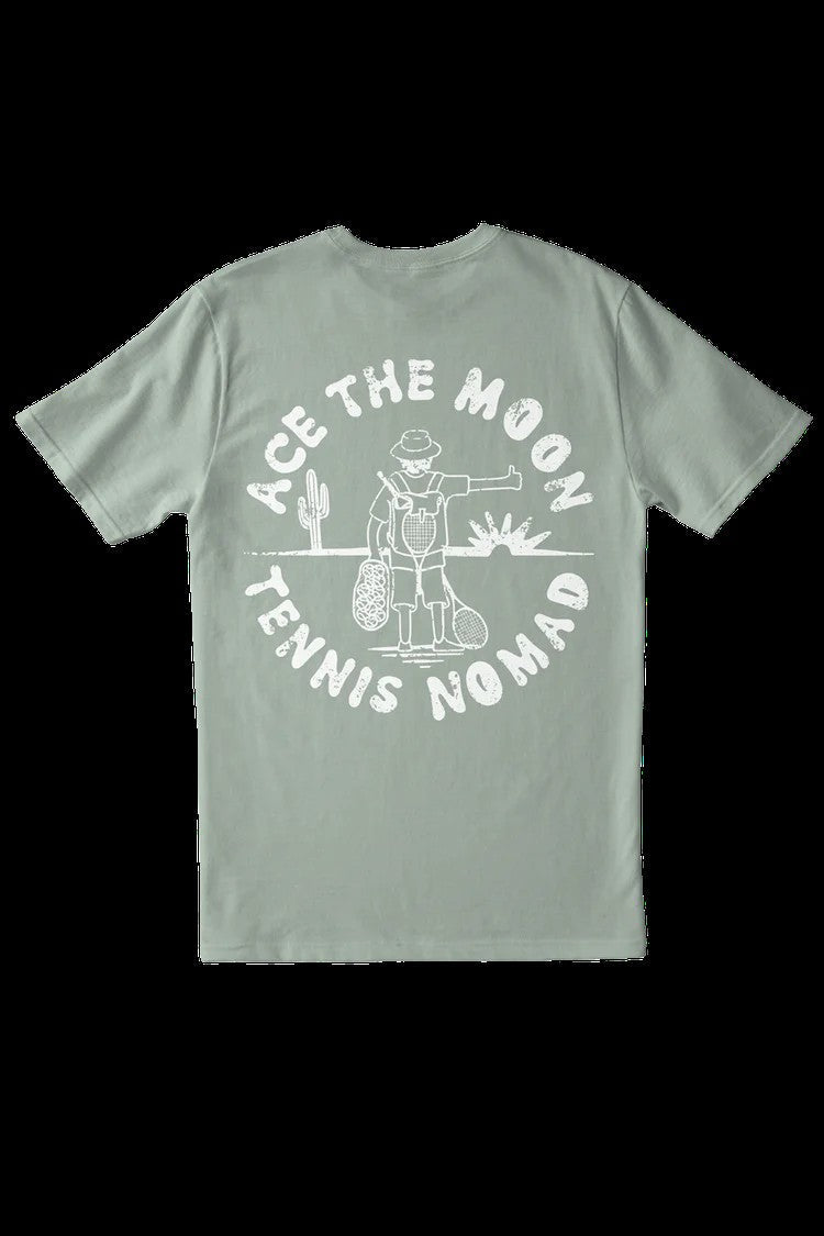 Ace The Moon The Tennis Nomad Tee Green M