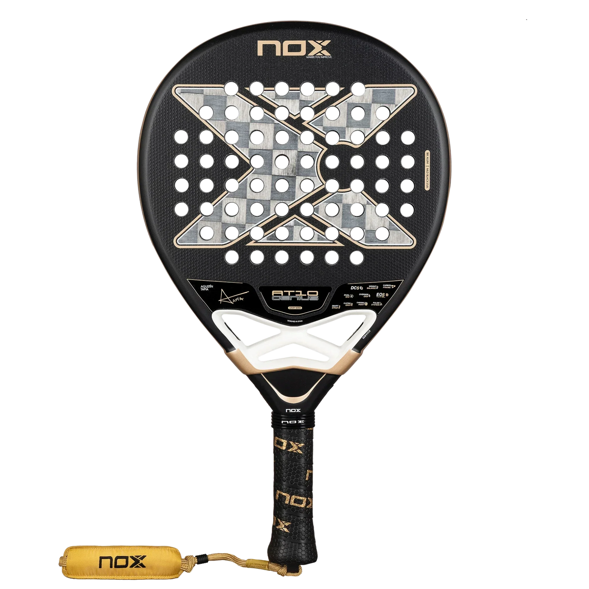 Padel rackets and beach tennis paddles