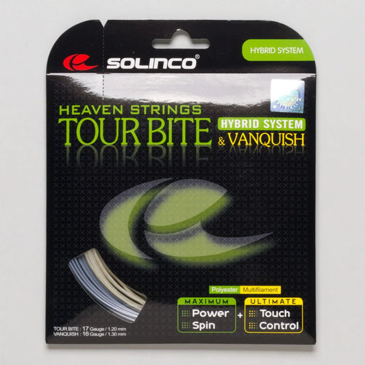 Solinco Tour Bite 17/Vanquish 16 Hybrid String