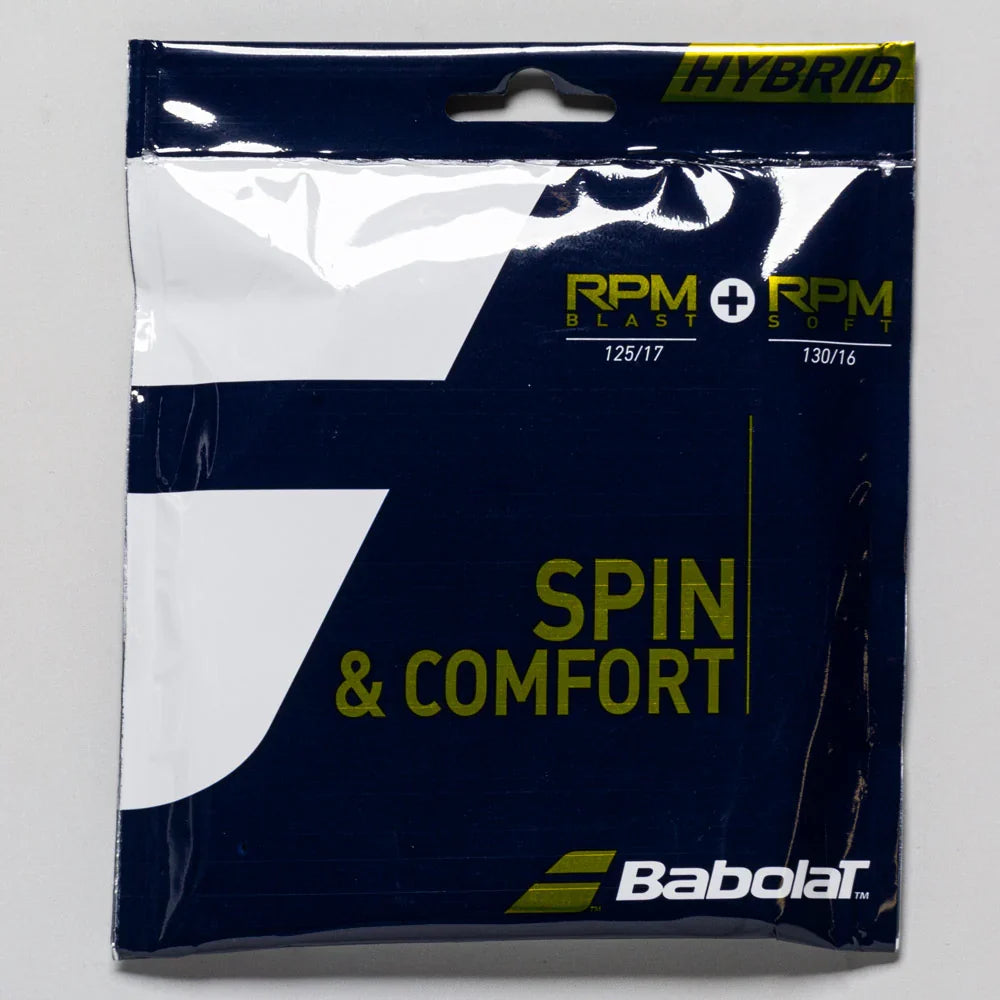 Babolat RPM Blast 17/125 + RPM Soft 16/130 Hybrid