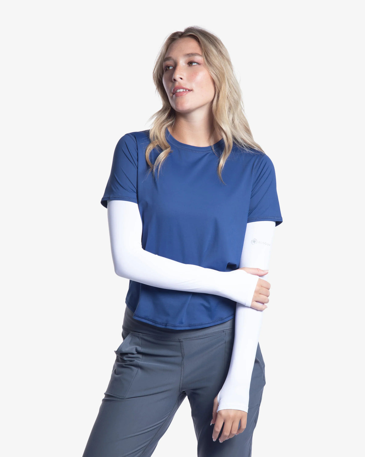 BLOQUV Unisex Sun Sleeves Black or White