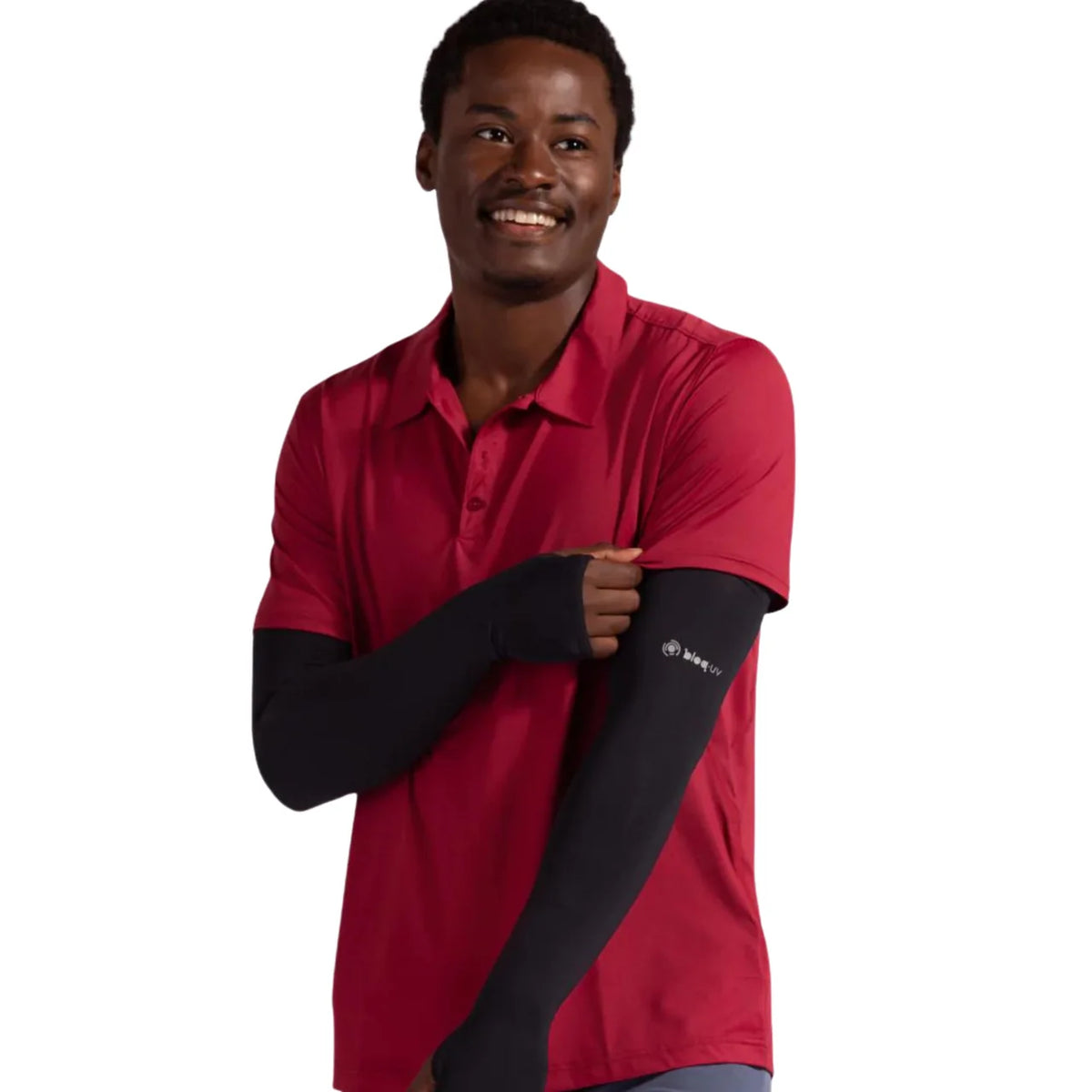 BLOQUV Unisex Sun Sleeves Black or White