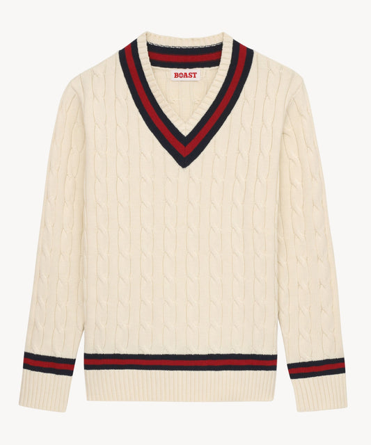 Cable-Knit Sweater