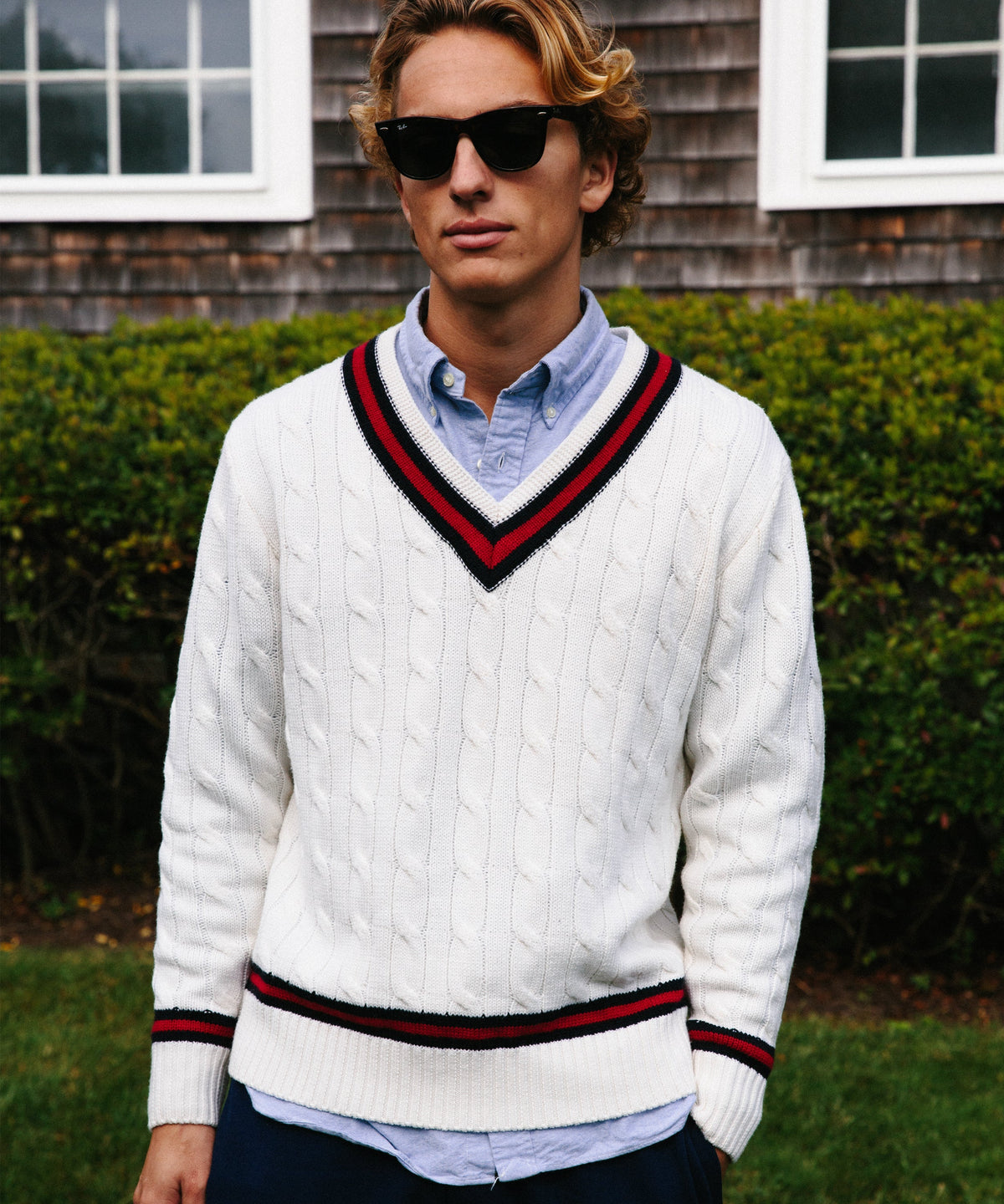 Cable-Knit Sweater