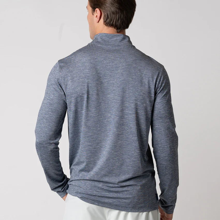 Joola Men's Quarter Zip Pullover Navy Heather