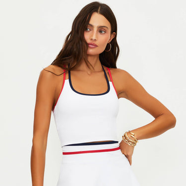 Beach Riot Oslo Top Heritage White Matte