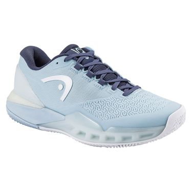 Head Revolt Pro 5.0 Women's Clay Tennis Shoe - Light Blue/Dark Blue