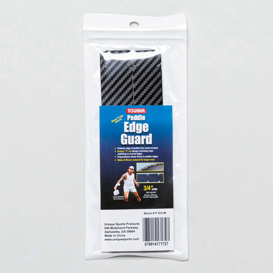 Tourna Large Woven Paddle Edge Guard Black