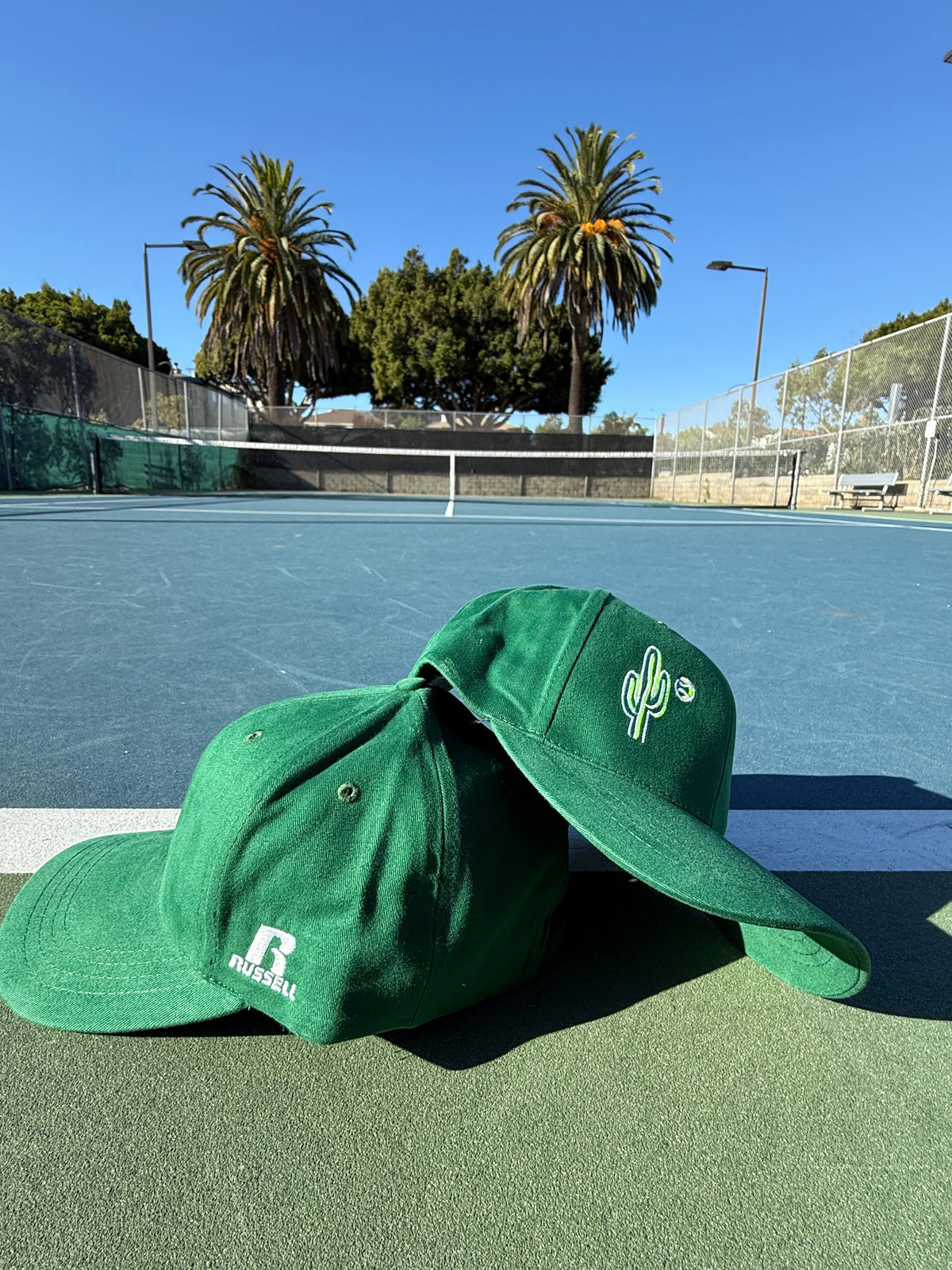 Embroidered Art on Cotton Dad Hat