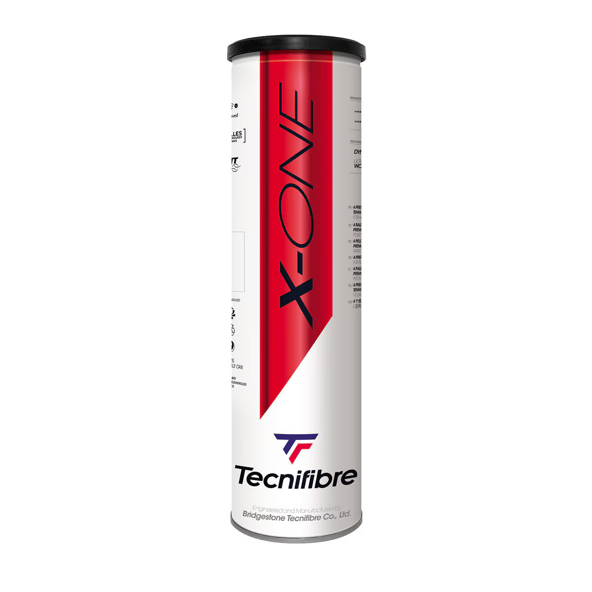 Tecnifibre X-ONE Tennis Ball Can of 4 Balls
