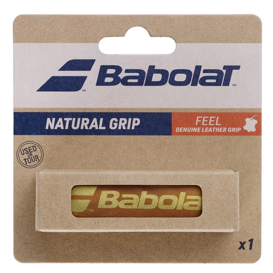 Babolat Natural Leather Replacement Grip Brown