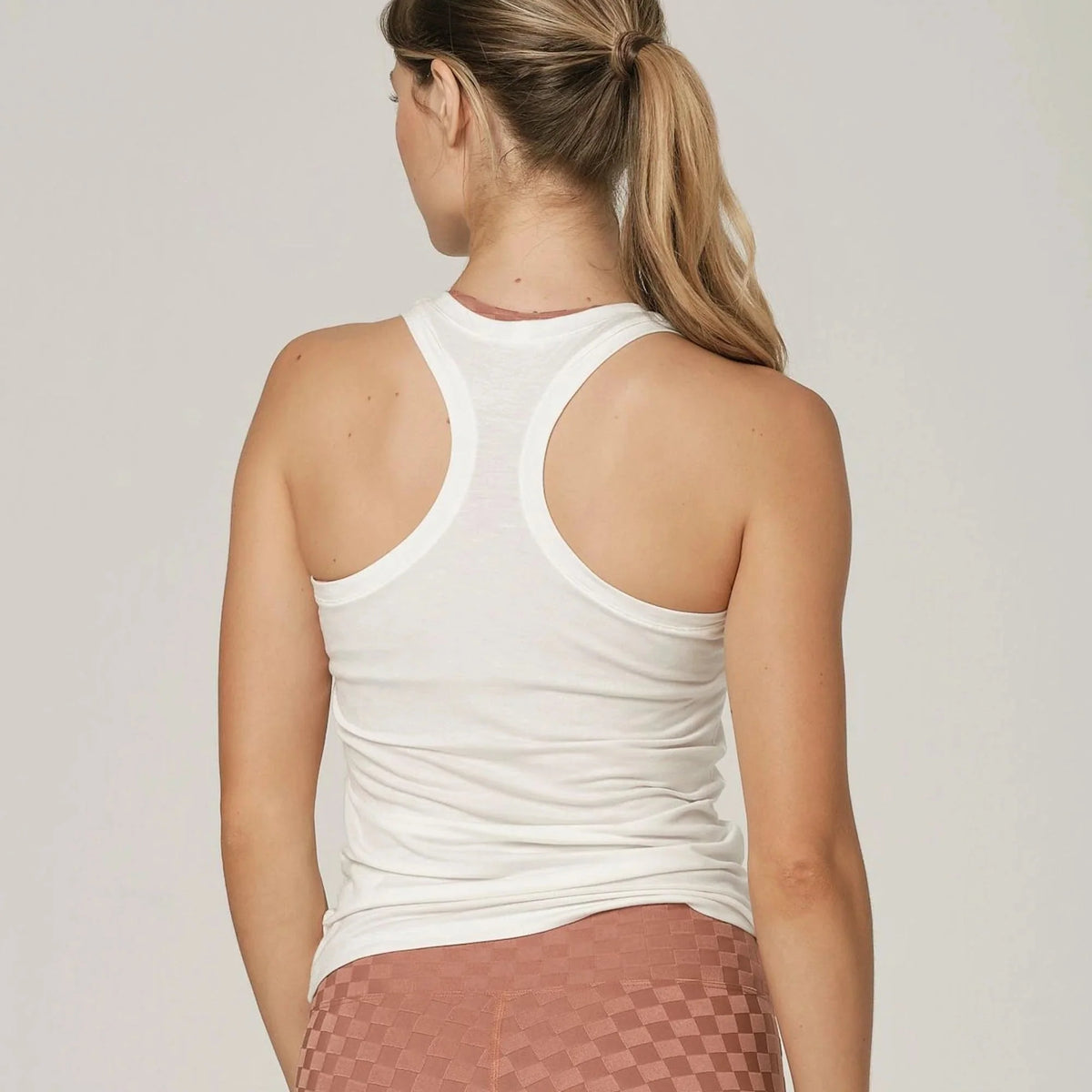 925fit Speed Racer Ivory Top