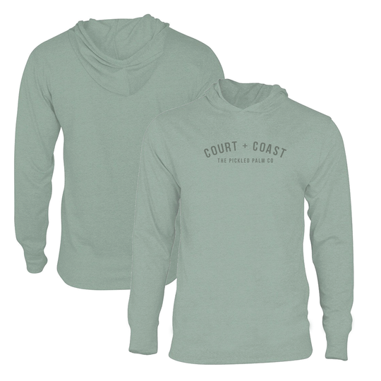 The Pickled Palm Surf Pickleball & Tennis Light Hoodie
