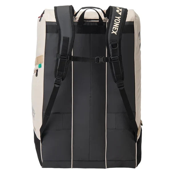 Yonex Gearlogic 12 Pack Tennis Racquet Bag Beige or Black