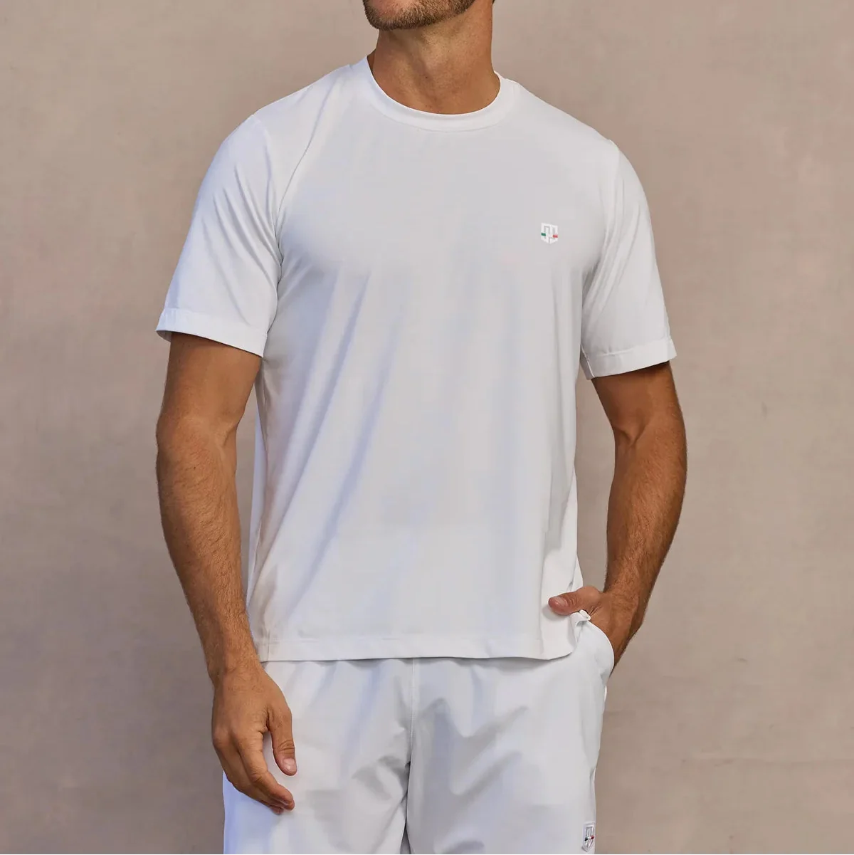 Uomosport Core Crew - White