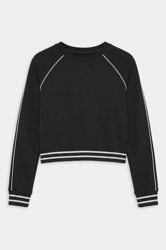 Splits59 Brooks Fleece Sweatshirt With Stripe