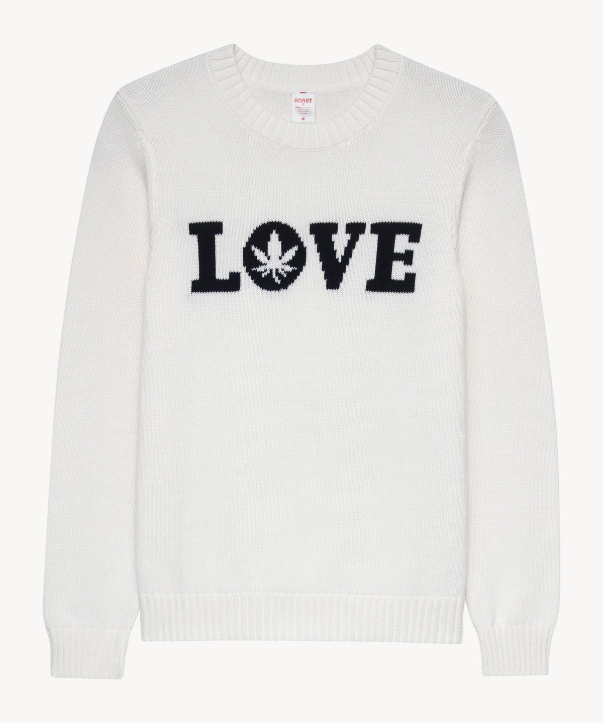 Intarsia "LOVE" Sweater