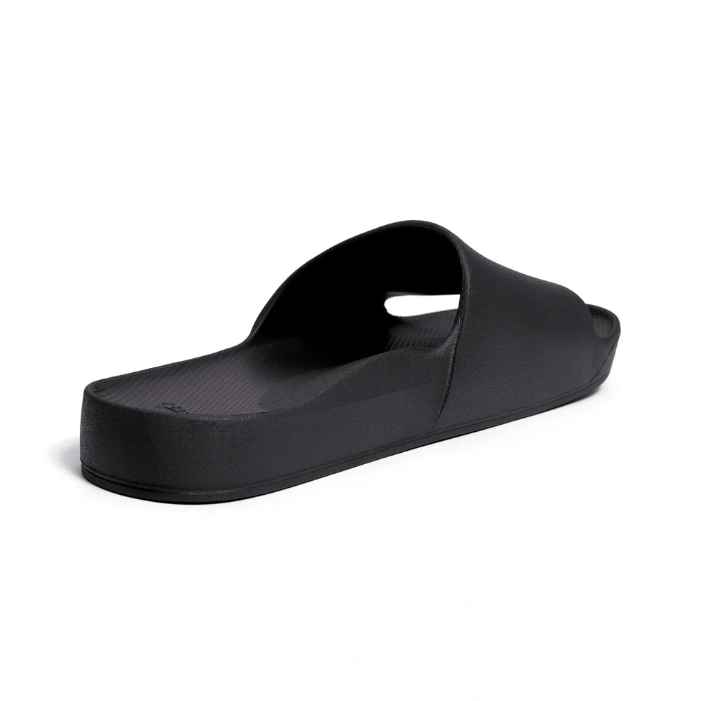 Archies Black Arch Support Slides