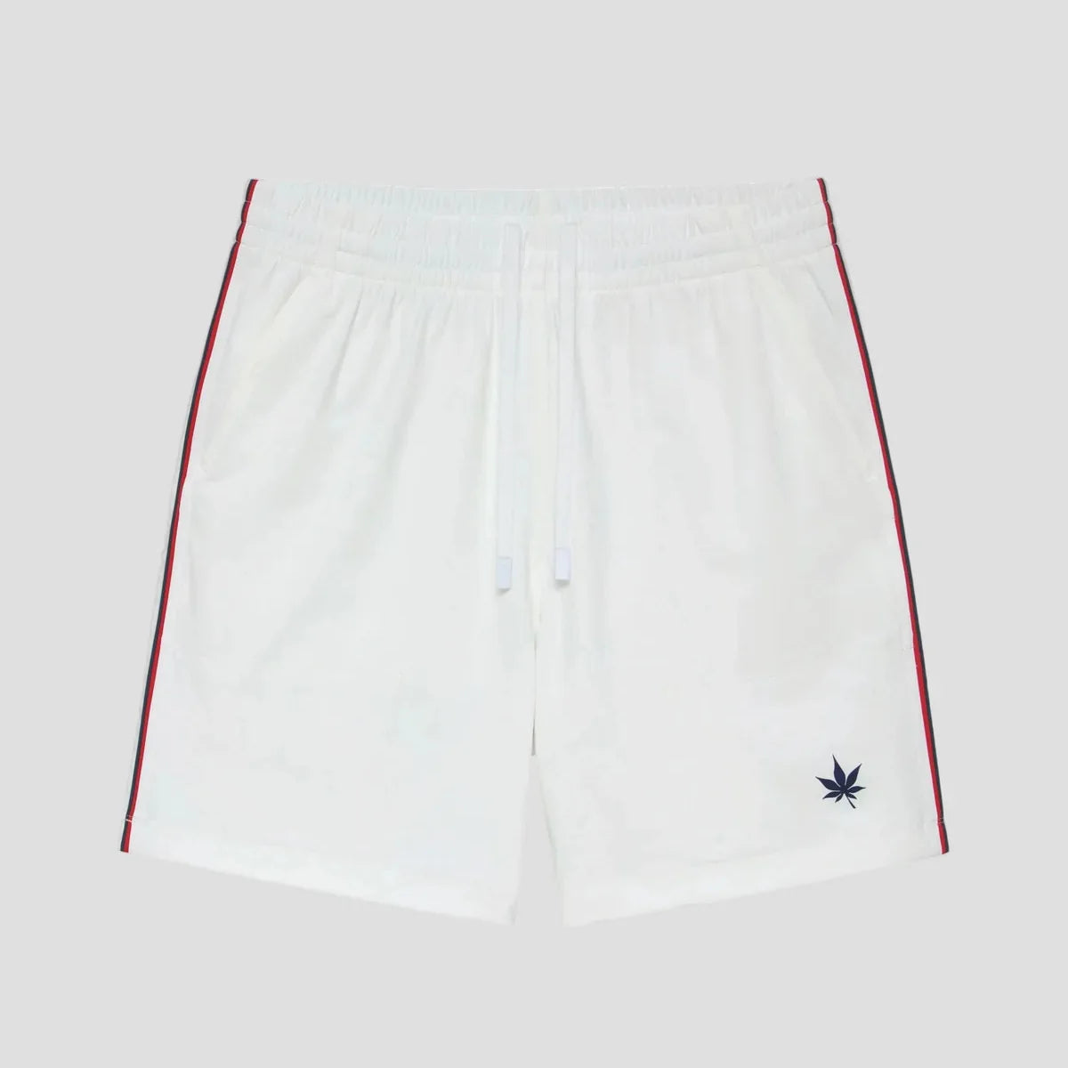 Boast 7" Tipped Peak Performance Short - White Red Navy