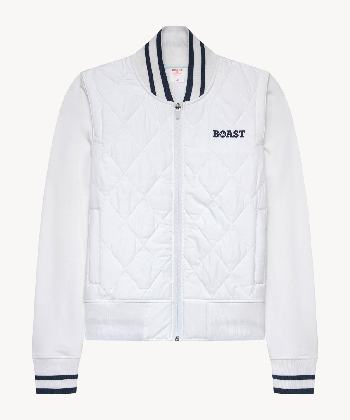 Quilted Varsity Bomber