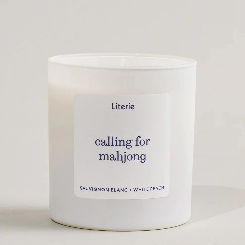 Literie Calling For Mahjong Candle
