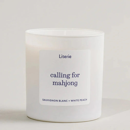 Literie Calling For Mahjong Candle