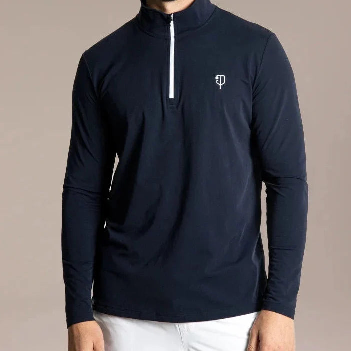 J.Pritchard Men's Regatta 1/4 Zip - Bainbridge Blue