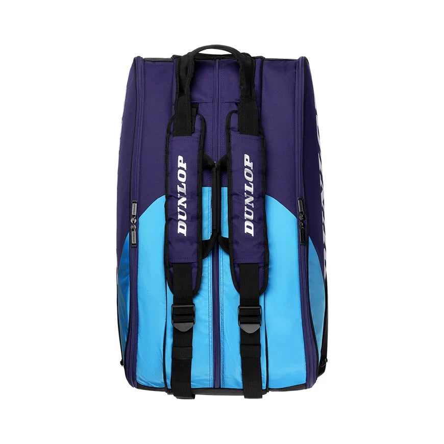 Dunlop FX Performance 12 Racket Bag Black/Blue