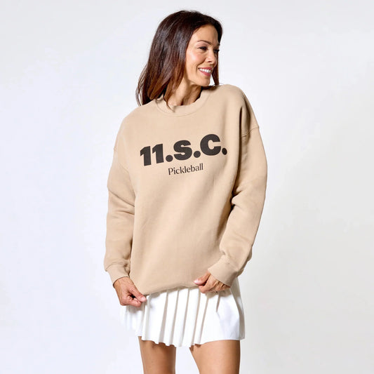 Eleven Social Club - The 11.S.C. Pickleball Crewneck