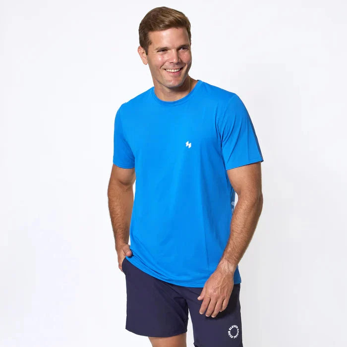 Eleven Social Club - The Ethan CoolPlay Pickleball Tee - Black/Blue/Green/White/Light Grey