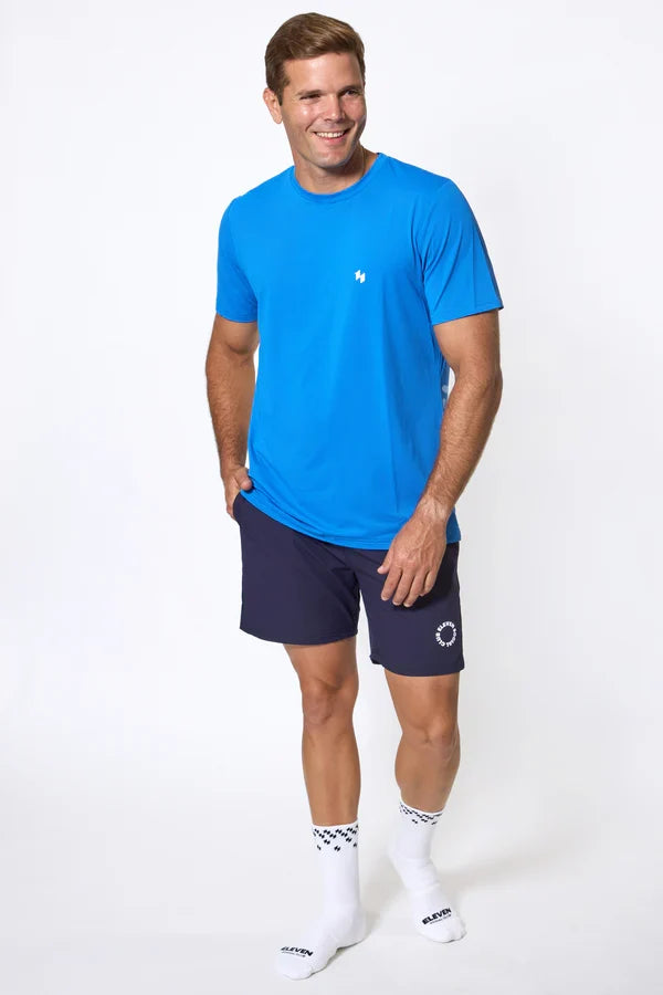 Eleven Social Club - The Max Men's Lined Short - Black/White/Navy