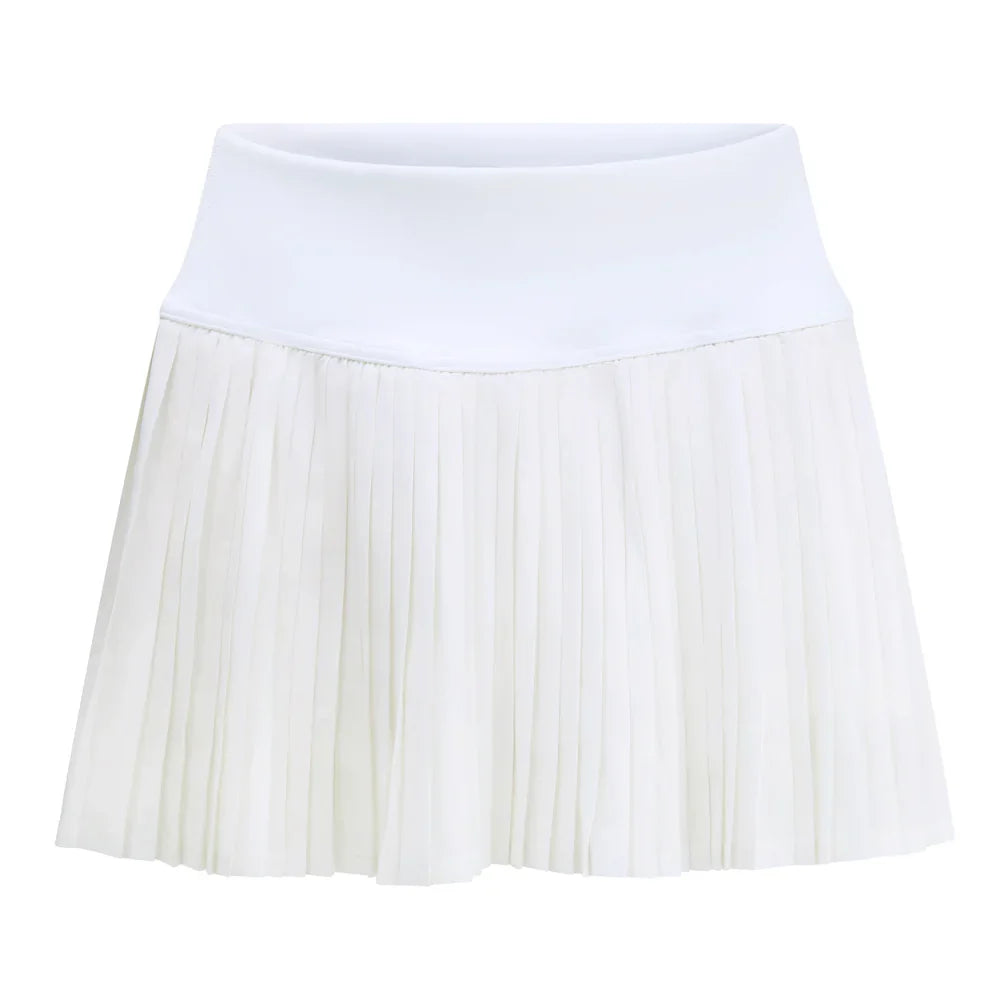 Eleven Social Club - The Avery Pickleball Skirt - Yellow/Soft Rose/White