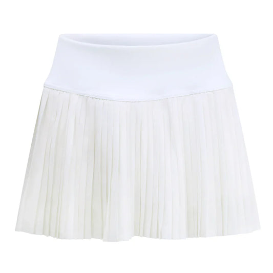 Eleven Social Club - The Avery Pickleball Skirt - Yellow/Soft Rose/White