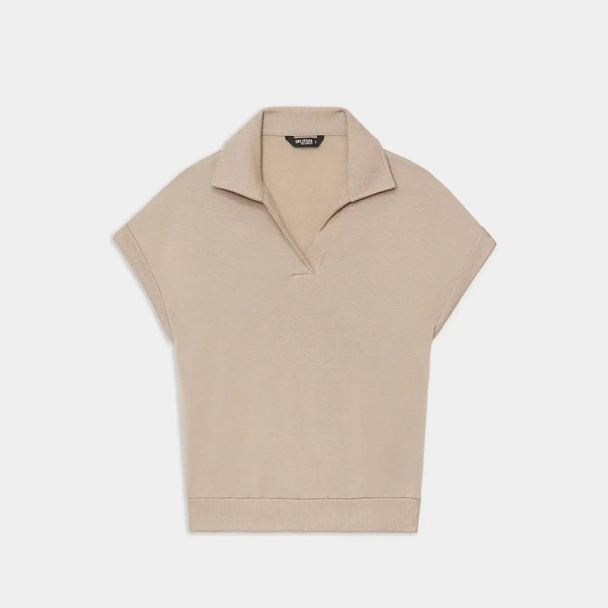 Splits59 Evie Fleece Sleeveless Polo