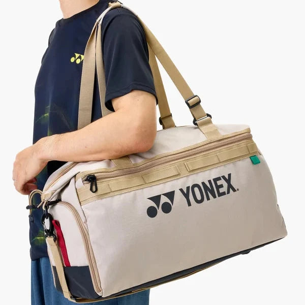 Yonex Gearlogic Boston Bag Beige or Black