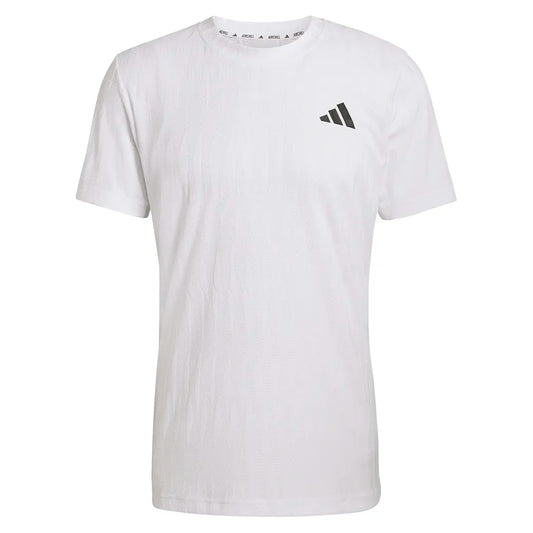 adidas Men's Freelift Tennis Tee White