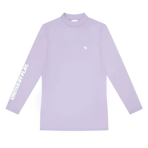 Eleven Social Club - The Isabella UPF 50+ Pickleball Top - White/Lilac/Light Blue/Softrose