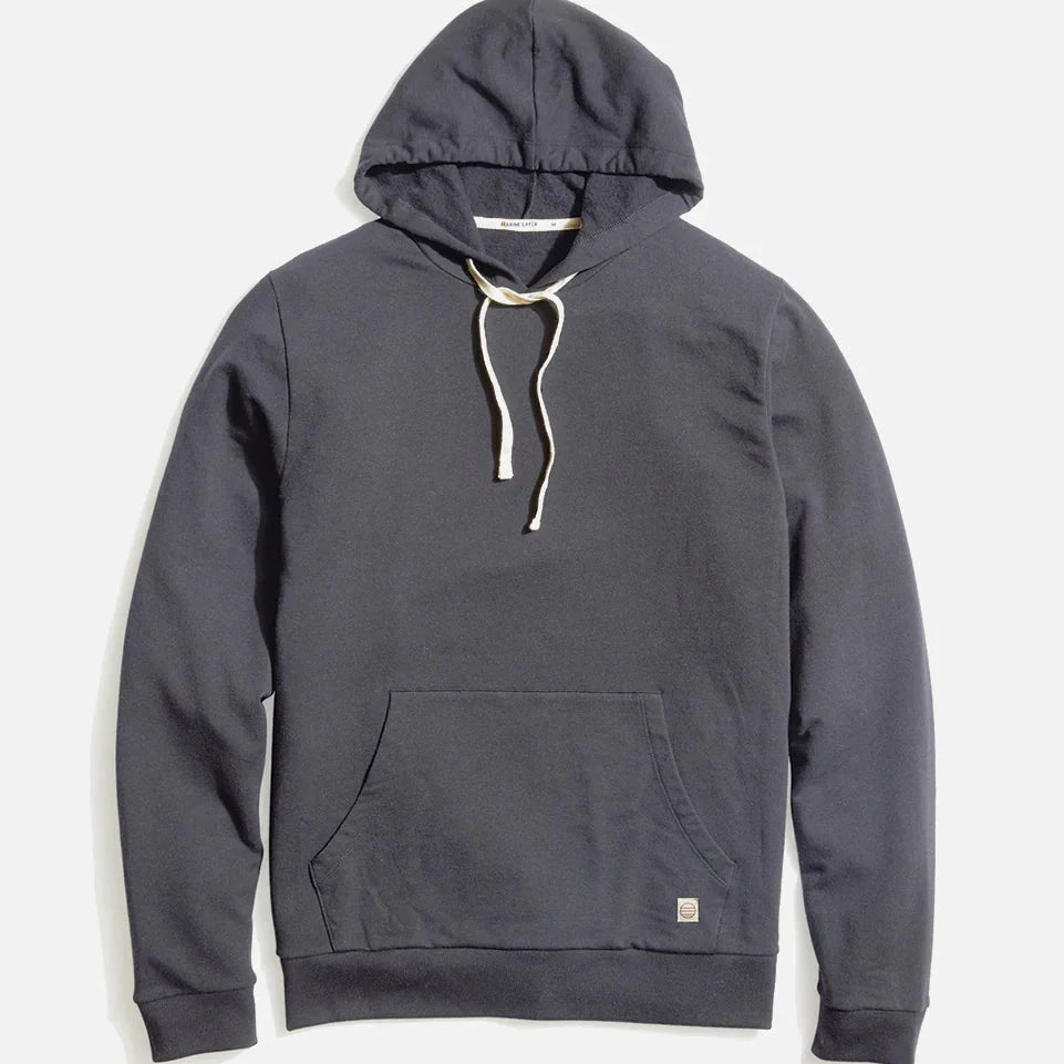 Marine Layer Men's Sunset Pullover Hoodie in Asphalt Grey